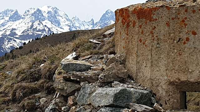 Sur la Ligne Maginot entre Cervières et Montgenèvre avec  Nicolas Izquierdo