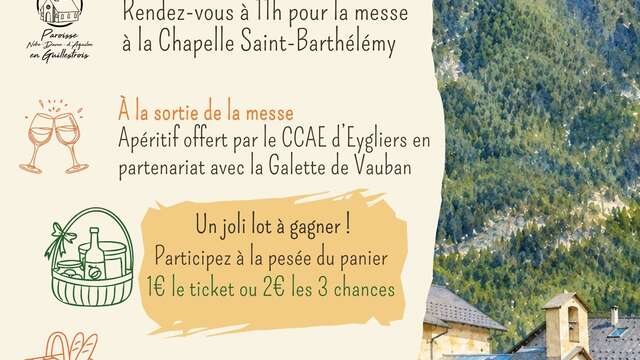 Fête de la saint Barthélémy du hameau de Gros