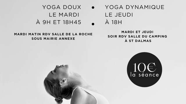 Cours de Yoga - Camping St Dalmas Valdeblore