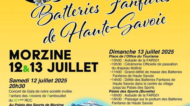 Festival Batteries Fanfares de la Haute Savoie
