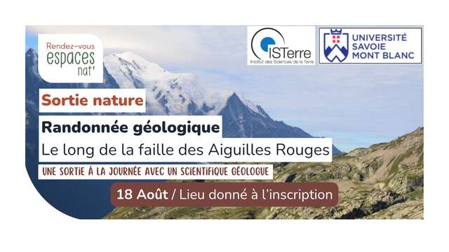 Nature Outing - Geological Hike Along the Aiguilles Rouges Fault