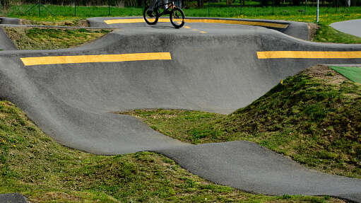 Pump track de Saint-Clément