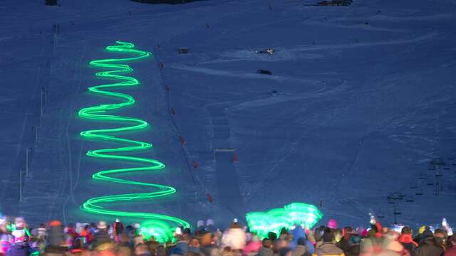 Descente aux flambeaux caritative au profit de l’association Grégory Lemarchal