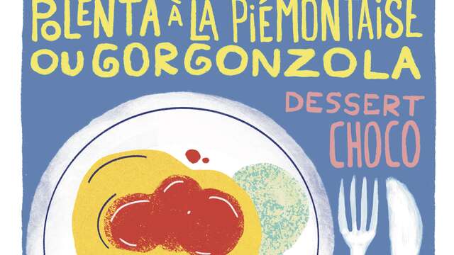 Volkskantine Polenta auf piemontesische Art