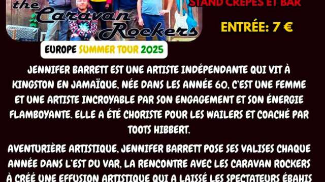 Concerto di Jennifer Barrett di Kingston & The Caravan Rockers