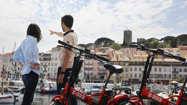 Visite guidée de Cannes en Vélo électrique avec You Rent Cannes