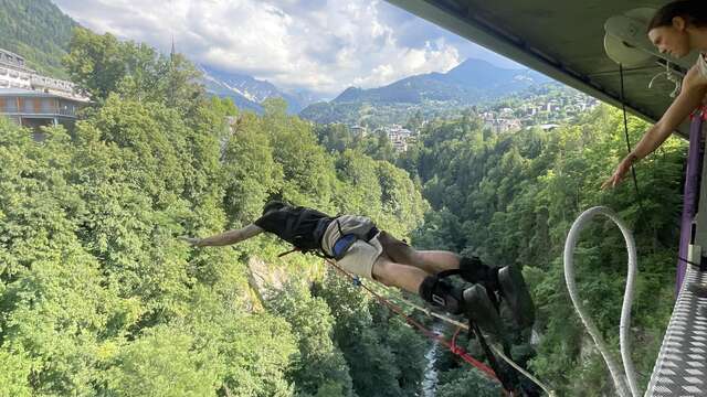 Saut à l'élastique - Elastik Jump Mont-Blanc
