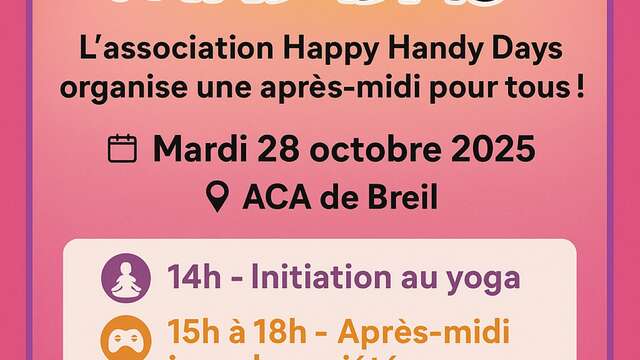 Afternoon games and yoga with Happy Handy Days