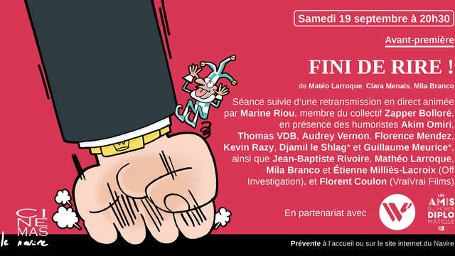 Avant-première "Fini de rire !"
