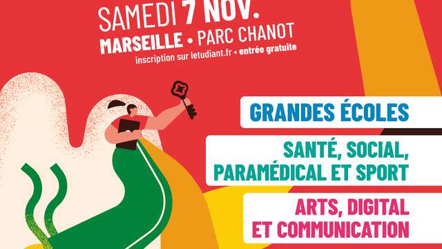 Les Salons de l'Etudiant santé, social, paramédical et sport ; grandes écoles, arts digital et communication