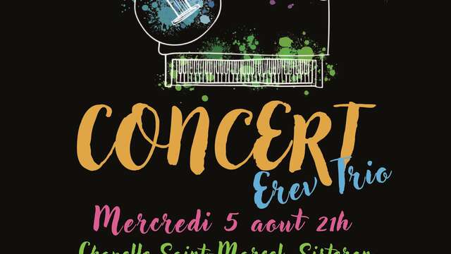 Concert : Erev Trio