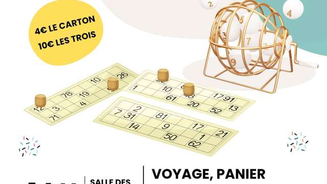 Grand loto de l'école Villedieu-Buisson