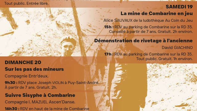 Démonstration de ferronnerie ( rivetage ) à l'ancienne
