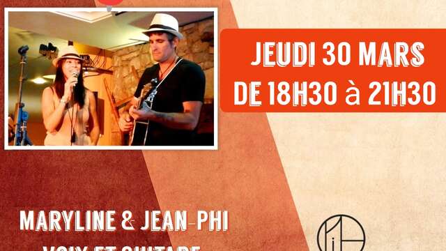 Maryline & Jean-Phi en concert à L'Instant Présent