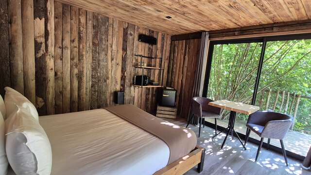 Ungewöhnliche Lodge La Source du Moulin de Cramans