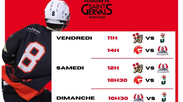 HOCKEY SUR GLACE - DEMI-FINALES U18