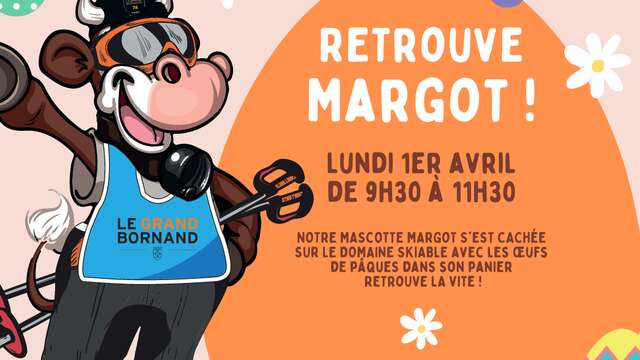Chasse aux oeufs sur le domaine skiable