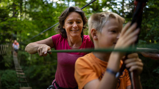 Forest adventure trail La Forêt des Dodes