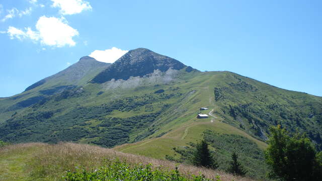 Le Mont Joly depuis Saint Nicolas de Véroce