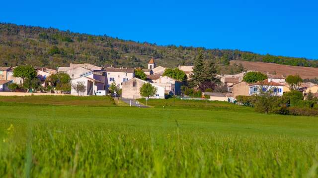 Le village de Saint Christol d'Albion