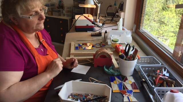 Verre d'Auzelles - stained glass workshop