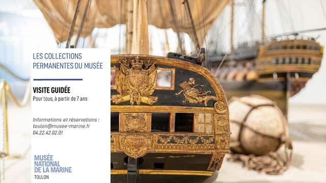 Visite guidée des collections permanentes du Musée de la Marine Été 2025