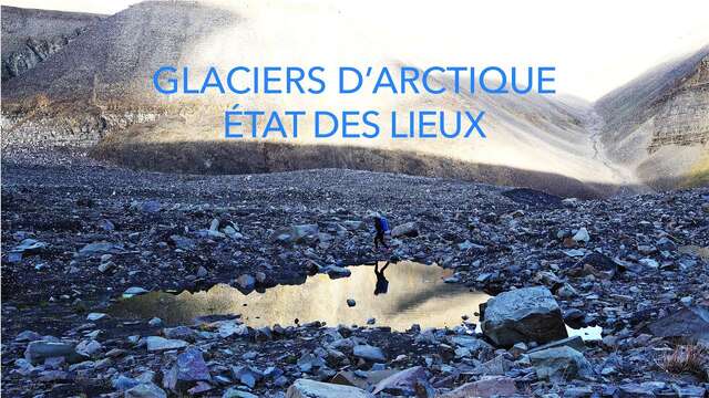 Projection "Glaciers d'Arctique, état des lieux"