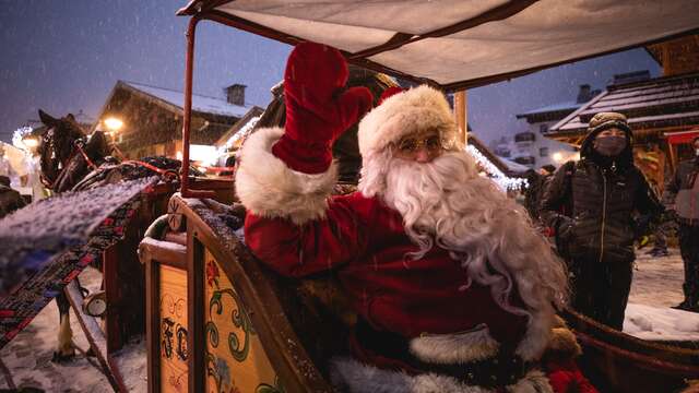 Le Père Noël habite aux Gets
