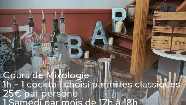 Cours de mixologie