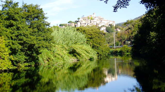 From the river Siagne in AURIBEAU-SUR-SIAGNE