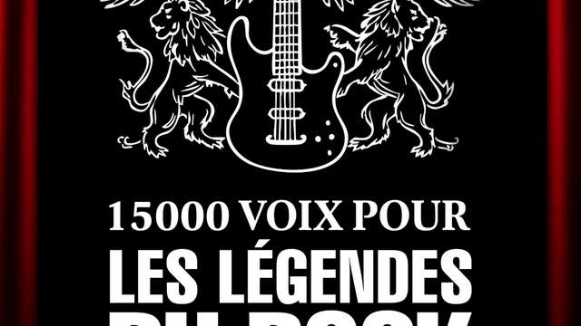 15000 voix pour les légendes du rock