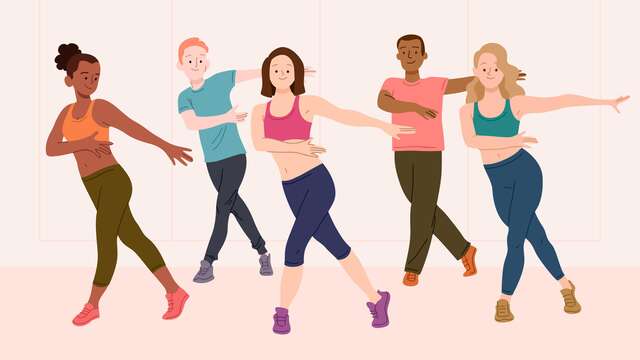 Laragne fête Noël : danse en ligne