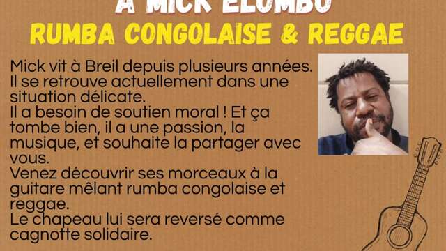 Concerto di sostegno a Mick Elombo al Resto Paysan