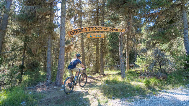 Stade XCO - circuit D-Easy (bleu)