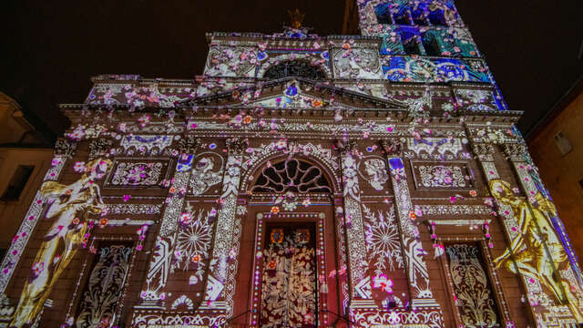 Noël des Alpes : illuminations des bâtiments historiques