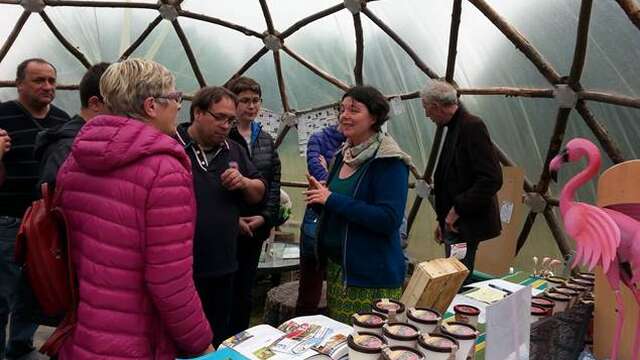 Visite : Spiruline arc-en-ciel