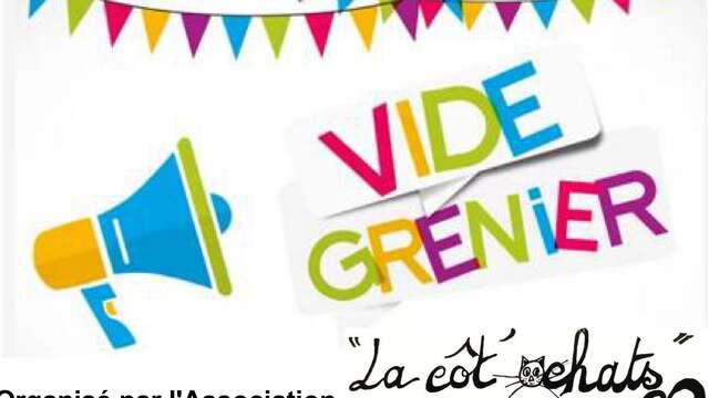 Vide-grenier organisé par l'Association La Côt'ochats