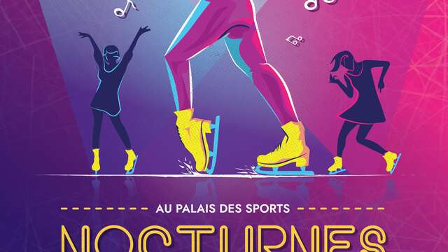 La nocturne de la patinoire !