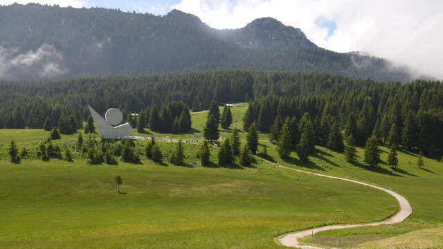 Parcours expert : Traversée du plateau des Glières