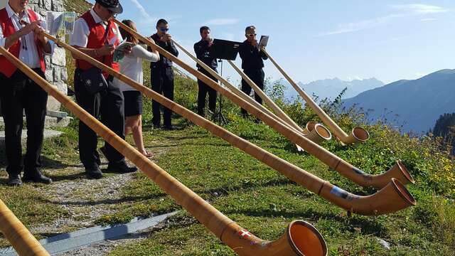 Alps music festival - Grand rassemblement de cors des Alpes et d’accordéonistes