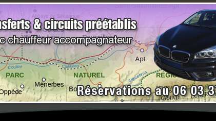 A Cab in Luberon - Chauffeur-accompagnateur-guide