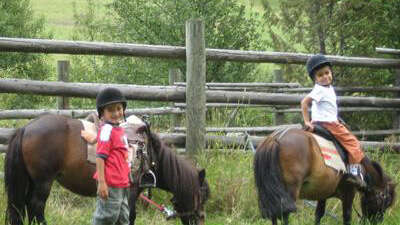 Balades à Poney avec les parents