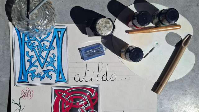 Atelier "Calligraphie et enluminure"