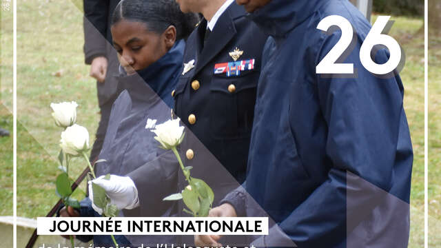 Commémoration – Journée internationale de la mémoire de l’Holocauste et de la prévention des crimes contre l’humanité