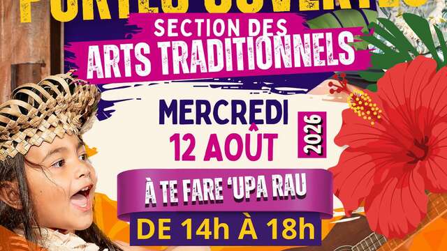 Journée portes ouvertes - section des Arts traditionnels