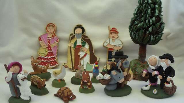 Santons atelier Contat