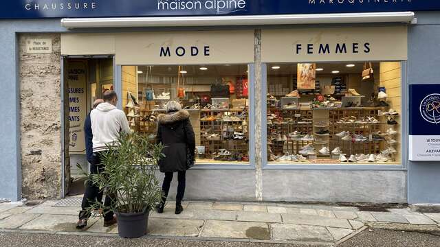 La Maison Alpine, chaussure et maroquinerie