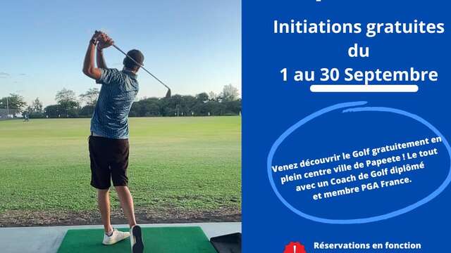 Golf initiation - Vaima shopping center
