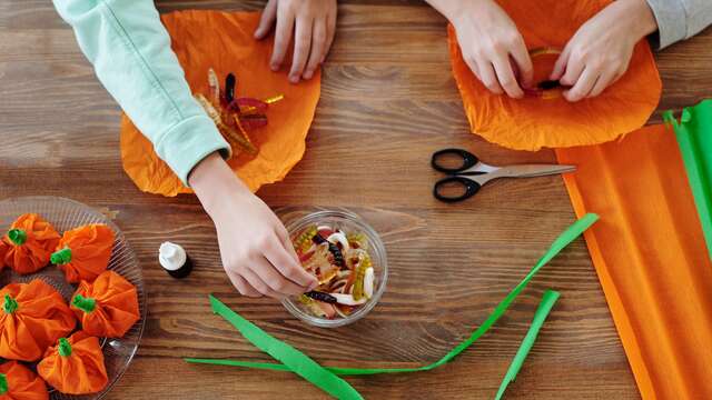 Atelier créatif d'Halloween