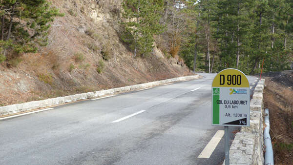 Montée du Col du Labouret par Verdaches